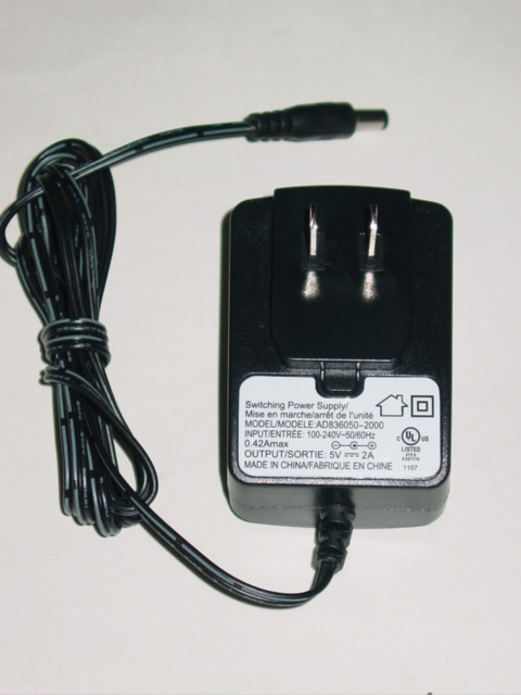 NEW AD836050-2000 AC Adapter 5V 2A